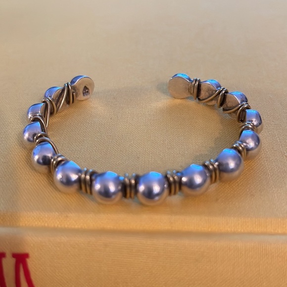 Silpada Sterling Silver and Brass Cuff Bracelet. - Picture 3 of 4